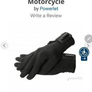 Large motorcycle gloves heated moto gear